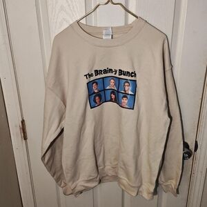 The Brainy Bunch Light Taupe Sweatshirt